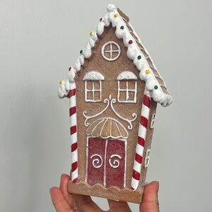 Festive Gingerbread House Decoration